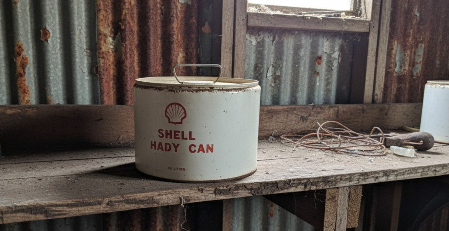 Vintage Shell Handy Can (10L)