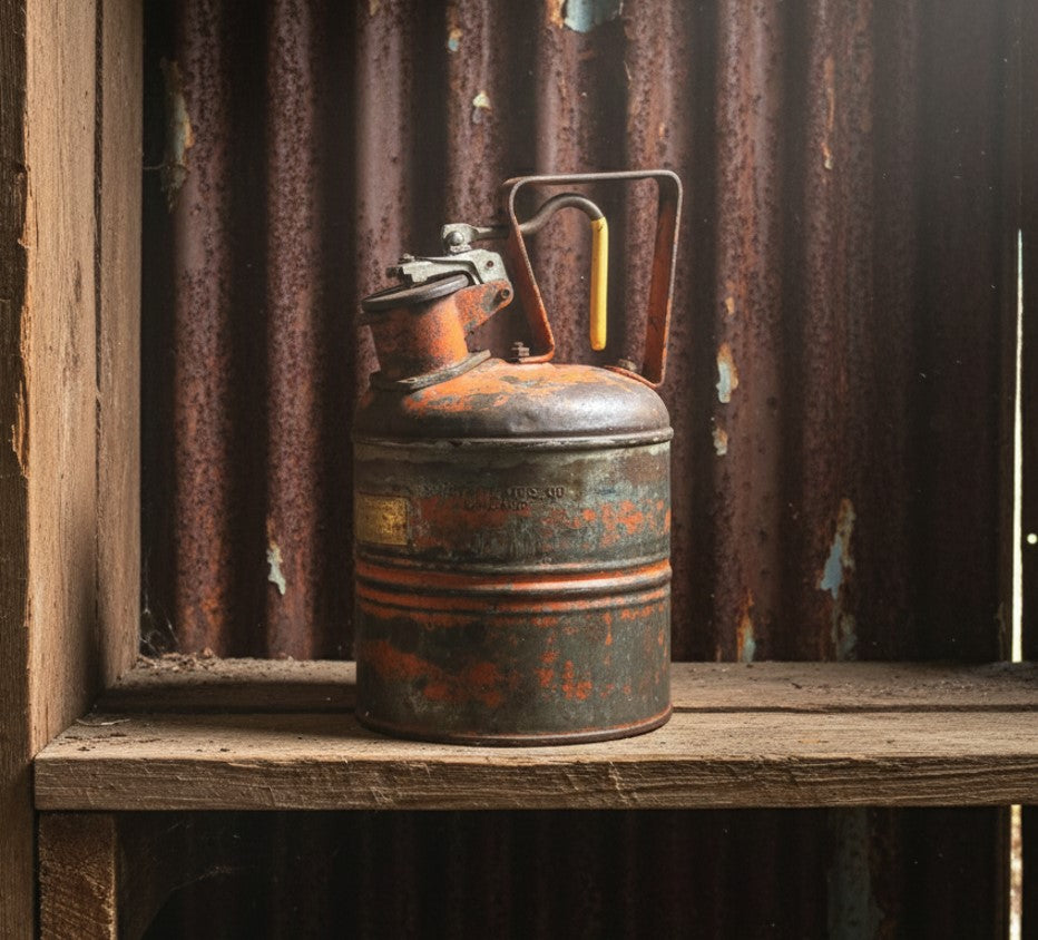 Vintage Underwriters Laboritories Inc Safety Can (No. C843616) Petrol Can