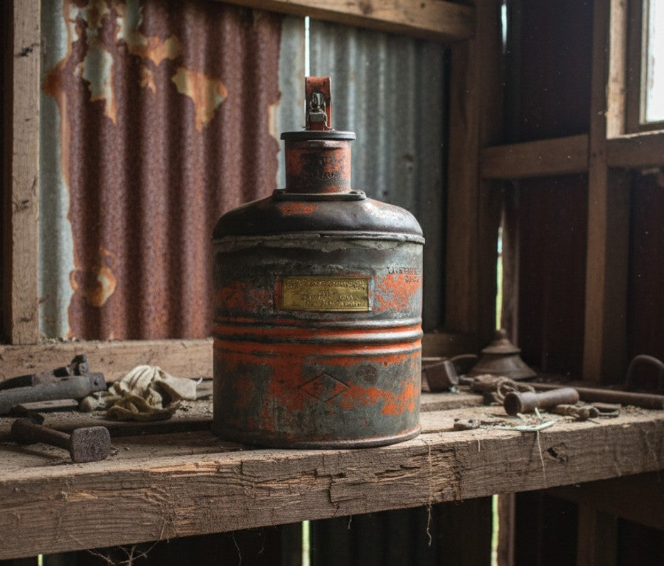 Vintage Underwriters Laboritories Inc Safety Can (No. C843616) Petrol Can