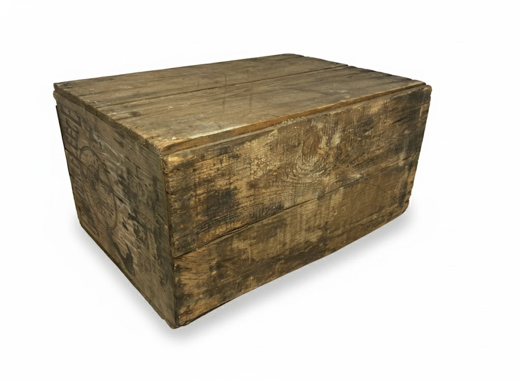 Vintage Golden Fleece Motor Spirit Crate
