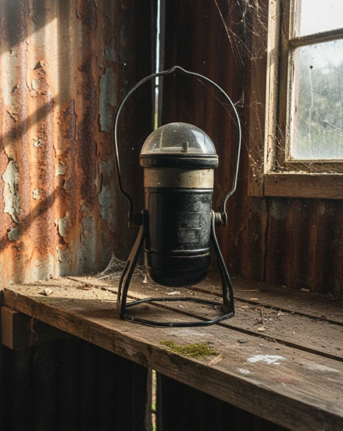 Vintage Railway Lamp (originally battery operated)