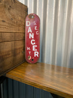 State Electricity Commission of Victoria - Enamel Danger Sign