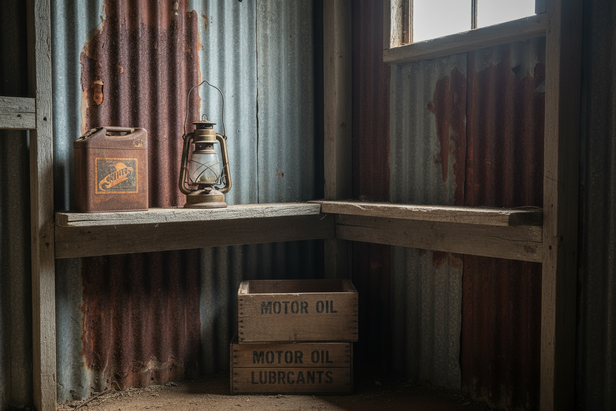 reduce the number of items on the timber shelf